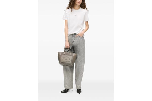 Γυναικεία Δερμάτινη K/Daily Tote Τσάντα Γκρι Karl Lagerfeld B3W30094-1KU Ash Grey