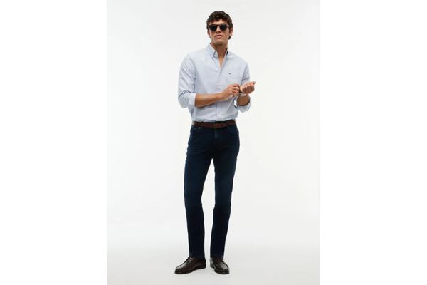 Ανδρικό Bleeker Slim Τζιν Blue-Black Tommy Hilfiger MW0MW45186-1BT