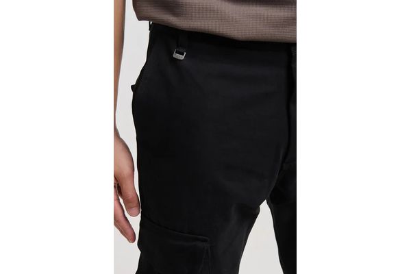 Ανδρικό Cargo Παντελόνι Μαύρο Royal Denim RIVOLI2381-BLACK