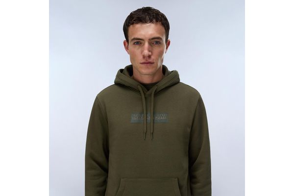 Ανδρικό B-Box Logo Φούτερ Χακί Napapijri NP0A8BLT-G1F1