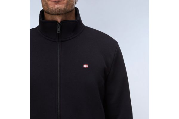 Men's Black Balis Full-Zip Jacket Napapijri NP0A8A5Z-9411