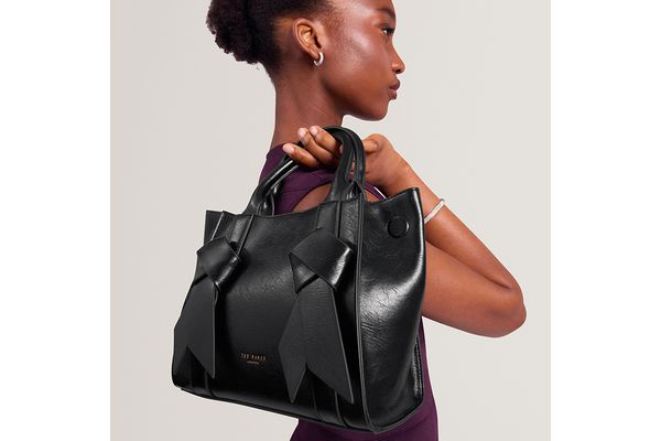 Women's Black SANIEE Tote Bag Ted Baker 285546-Black
