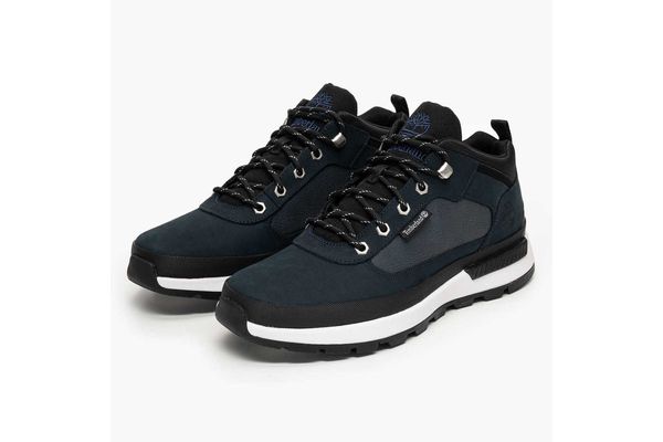 Ανδρικά Δερμάτινα Field Trekker Sneakers Navy Μπλε Timberland TB1A68TZ-019