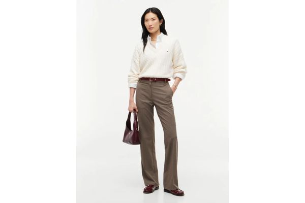 Women's Bi-Stretch Travel Bootcut Pants Tommy Hilfiger WW0WW51902-0MG