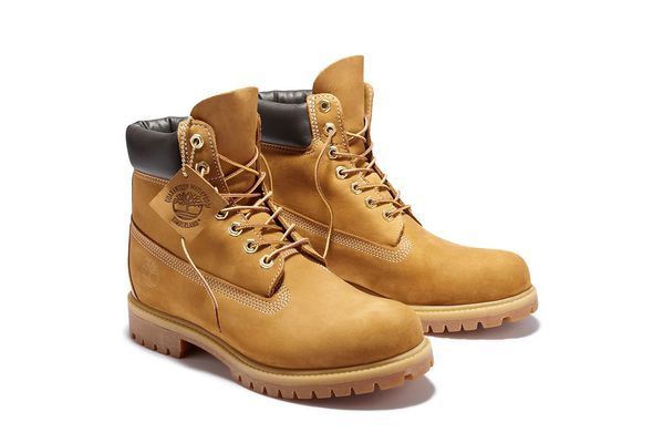 Men's Wheat Nubuck Leather Prem 6 In Lace Waterproof Boot Wh Timberland TB110061-713