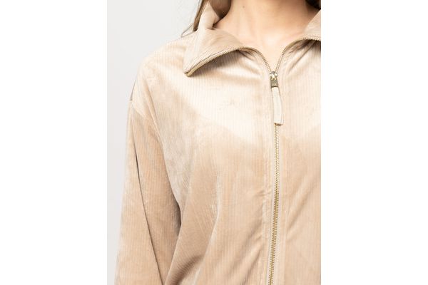 Women's Beige Timora Sweatshirt Heavy Tools T06033-SAND