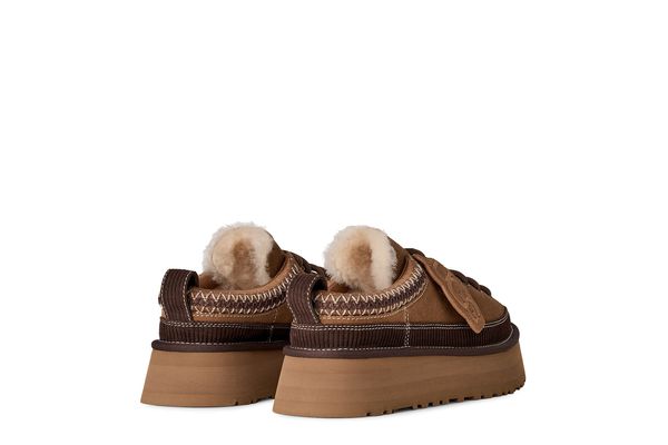 Women's Chestnut Heritage Lace-Up Slipper UGG 1180361-CHE