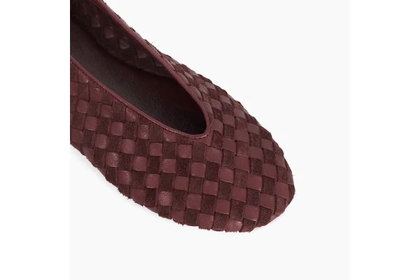 Women's Burgundy Dune HOMELY SHOES London 0075510780044502-BURGUNDY