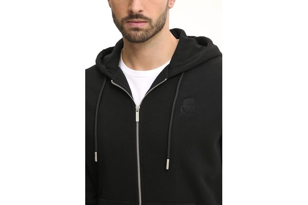 Men's Black Sweat Hoody Jacket Karl Lagerfeld 705751 500900-990