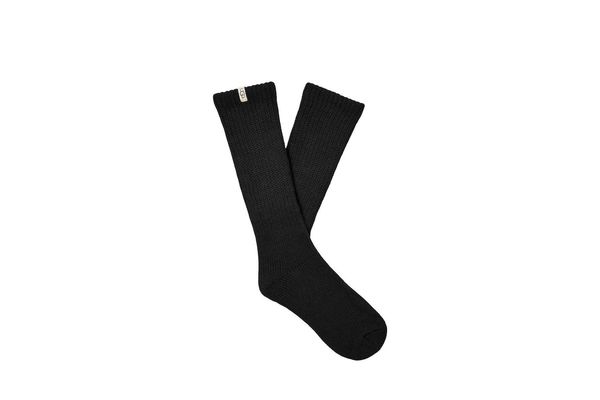 Women's Black Tyla Slouchy Crew II Socks UGG 1173790-TARR