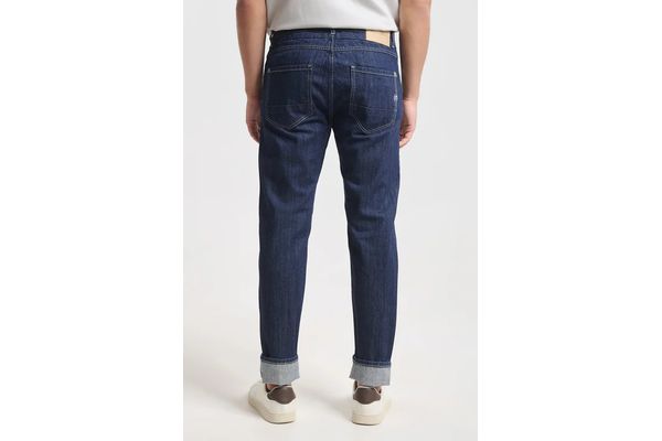 Ανδρικό Τζιν Navy Μπλε Royal Denim SABBATH-2365-BLUE