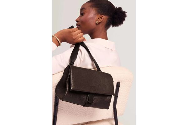 Women's Brown GINNAA Small Leather Cross Body Bag Ted Baker 285639-brn-choc