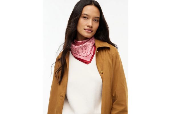 Γυναικείο TH Monogram Φουλάρι Tommy Hilfiger AW0AW19116-XLI
