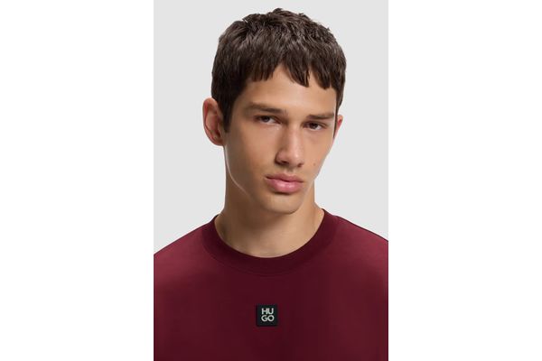Ανδρικό Dalile T-shirt Μπορντό HUGO 50505201-654