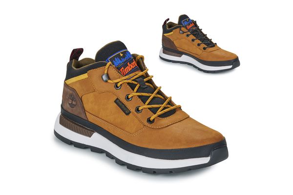 Men's Brown Leather Field Trekker LOW LACE UP SNEAKERS Timberland TB0A6DKN-EM5