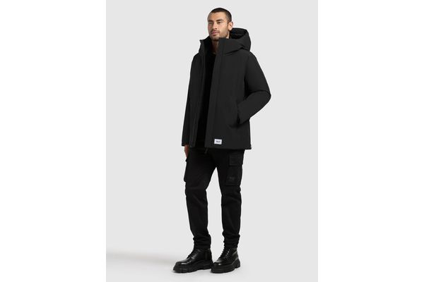 Ανδρικό Etian2 Μπουφάν Μαύρο Khujo KJ2110JK263-BLACK