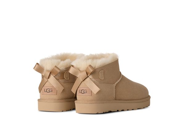 Γυναικεία Ultra Mini Bailey Bow Μποτάκια Μπεζ UGG 1185491-SAN