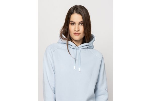 Women's Light Blue Sobery Hoodie Heavy Tools T04044-ICE