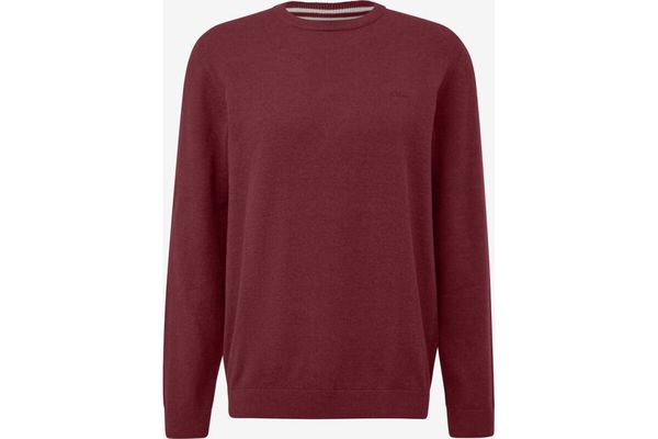 Men's Burgundy Knitted Sweater S.Oliver 2143173-39W0