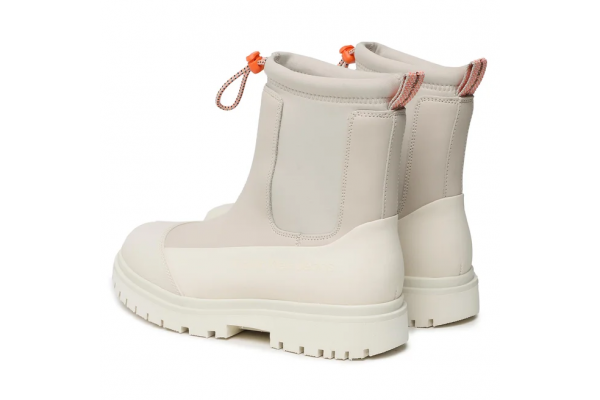 Γυναικεία Chunky Chelsea Μποτάκια Μπεζ Calvin Klein YW0YW01065-ACF