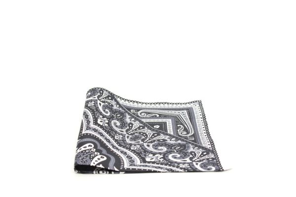 Men's Silk Pocket Square Stefano Mario 08286-WB