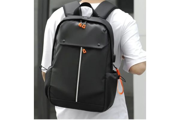 Unisex Black 15'' Waterproof 30L Laptop Backpack Sako 8188-BLACK