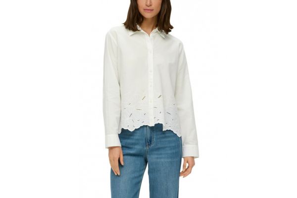 Γυναικείο Πουκάμισο Λευκό S.Oliver 2144556-0210