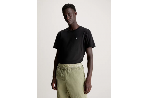 Ανδρικό T-shirt Μαύρο Calvin Klein J30J325268-BEH