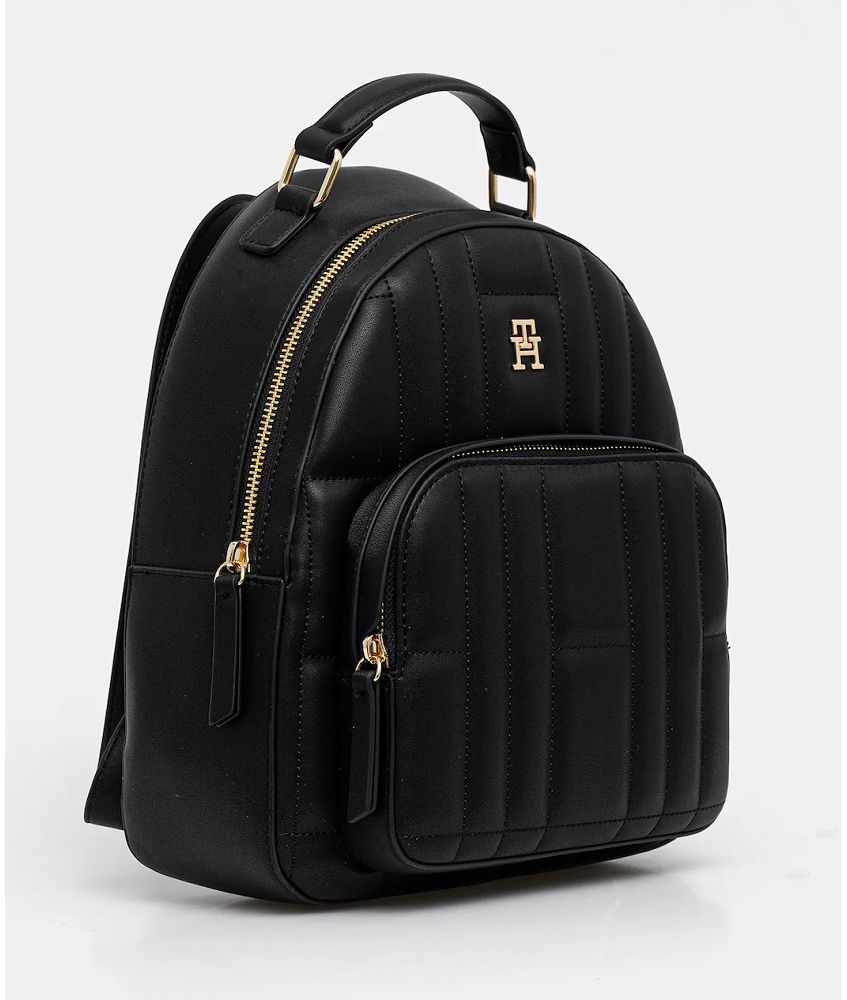 Women's Black TH Feminine Backpack Tommy Hilfiger AW0AW17472-BDS ...